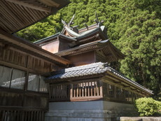 大津山阿蘇神社の本殿